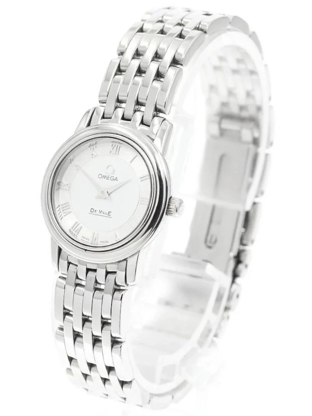 OMEGA De Ville Prestige 4570.33 Silver Dial Quartz Ladies Watch_965528